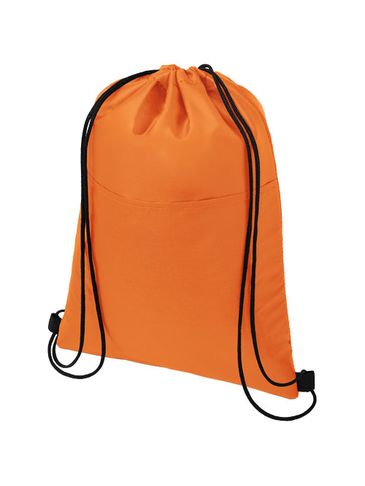 Torba chłodząca na 12 puszek Oriole ściągana sznurkiem, pomarańczowy