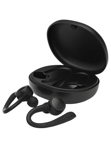 Quest słuchawki douszne IPX5 TWS, czarny