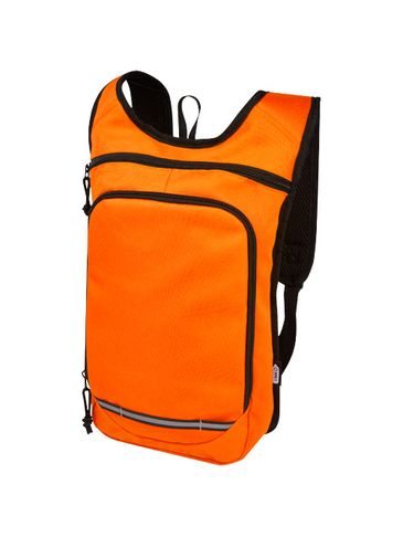 Trails plecak outdorowy, certyfikat GRS, tworzywo RPET, 6,5 l, pomarańczowy