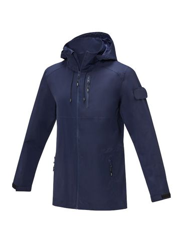 Kai lekka cyrkularna kurtka uniseks z recyklingu z certyfikatem GRS, granatowy