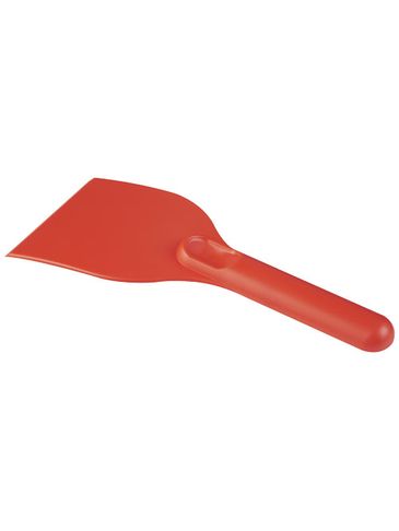 Skrobaczka do lodu Chilly z PET z recyklingu, czerwony