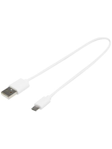 Kabel USB-A do Micro-USB TPE 2A, biały