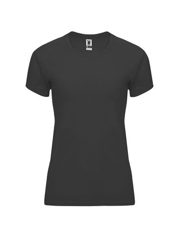 Bahrain sportowa koszulka damska z krótkim rękawem, dark lead