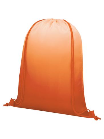 Gradientowy plecak Oriole ściągany sznurkiem, pomarańczowy