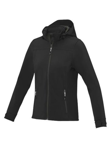 Damska kurtka softshell Langley, czarny
