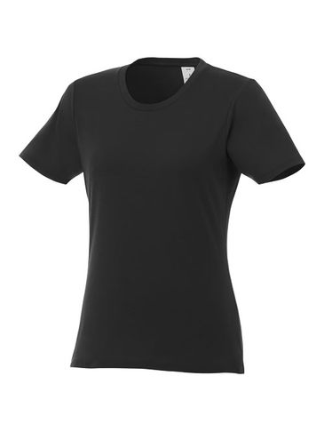 T-shirt damski z krótkim rękawem Heros, czarny