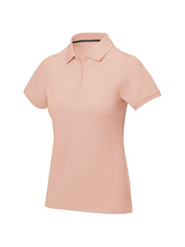 Damskie polo Calgary z krótkim rękawem, pale blush pink