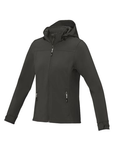 Damska kurtka softshell Langley, antracyt