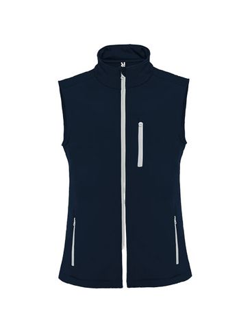 Nevada kamizelka unisex typu softshell, navy blue