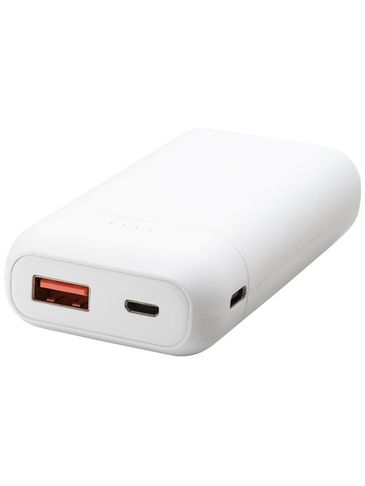 Odyssey powerbank o wysokiej gęstości energetycznej, 10 000 mAh, biały