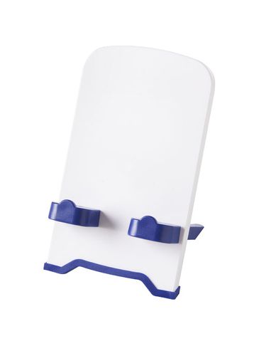 The Dok stojak na telefon, niebieski / biały