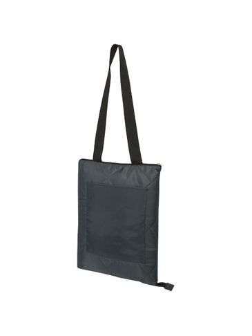 Clary koc piknikowy z poliestru pochodzącego z recyklingu z certyfikatem GRS, szary