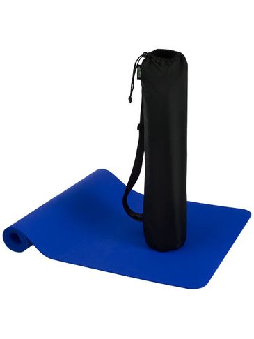 Virabha mata do jogi z TPE z recyklingu, niebieski