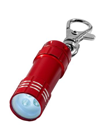 Brelok z latarką Astro, czerwony