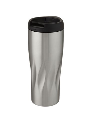 Waves miedziany kubek termoizolowany próżniowo o pojemności 450 ml, srebrny