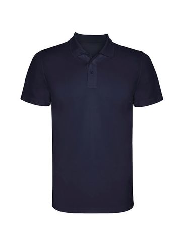 Monzha sportowa koszulka męska polo z krótkim rękawem, navy blue