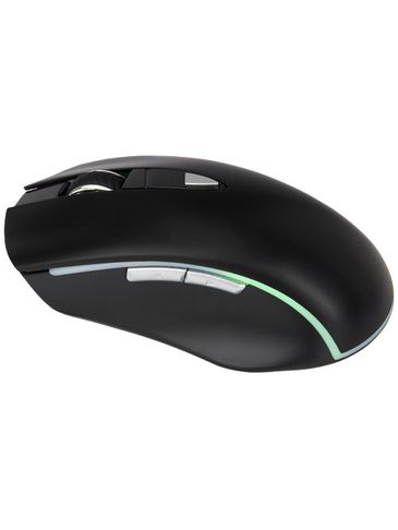 Podświetlana myszka Gleam, czarny