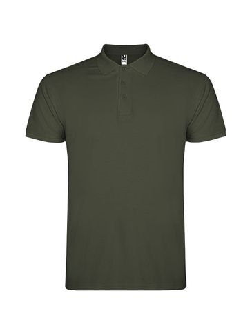 Star koszulka męska polo z krótkim rękawem, venture green