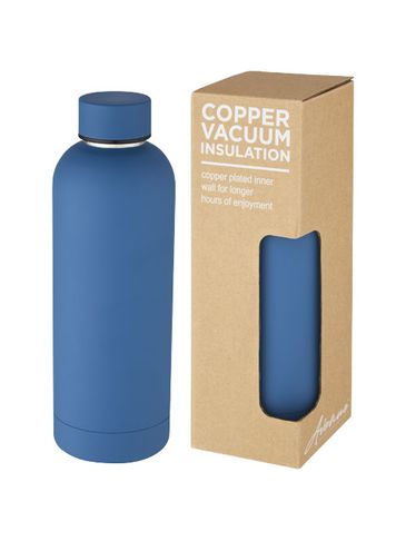 Spring 500 ml miedziany termos, tech blue