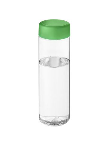 H2O Active® Vibe 850 ml screw cap water bottle, przezroczysty / zielony