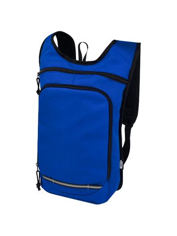 Trails plecak outdorowy, certyfikat GRS, tworzywo RPET, 6,5 l, błękit królewski