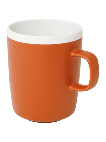 Lilio kubek ceramiczny o pojemności 310 ml, pomarańczowy