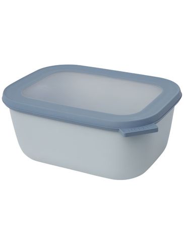 Cirqula prostokątna miska uniwersalna o pojemności 1500 ml, jasnoniebieski