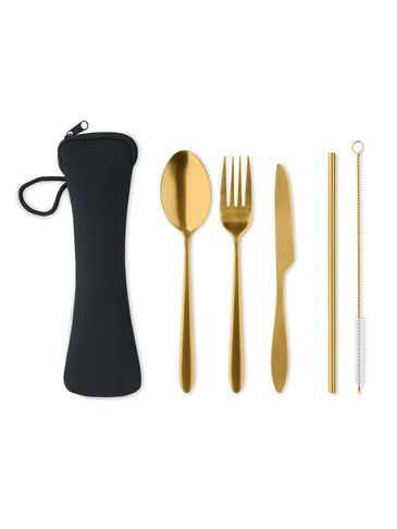 5 SERVICE - Zestaw sztućców, stal nierdz.