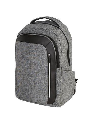 Plecak na laptop 15" Vault RFID, szary melanż / czarny
