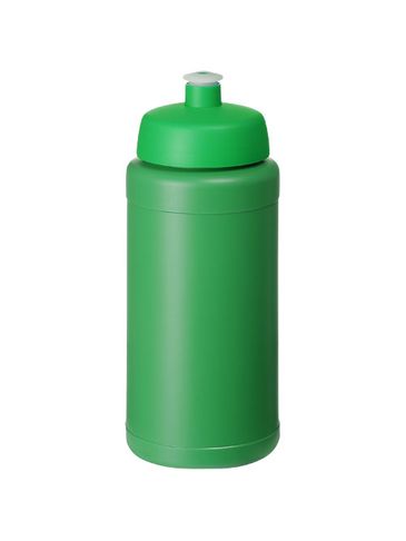 Baseline 500 ml butelka sportowa z recyklingu, zielony / zielony