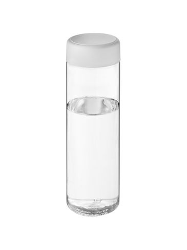 H2O Active® Vibe 850 ml screw cap water bottle, przezroczysty / biały