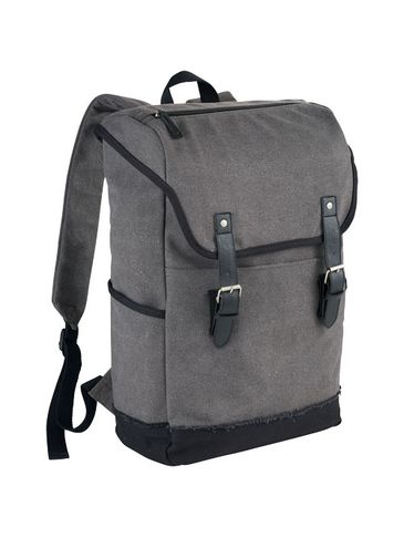 Plecak na laptop 15.6" Hudson, szary melanż / czarny