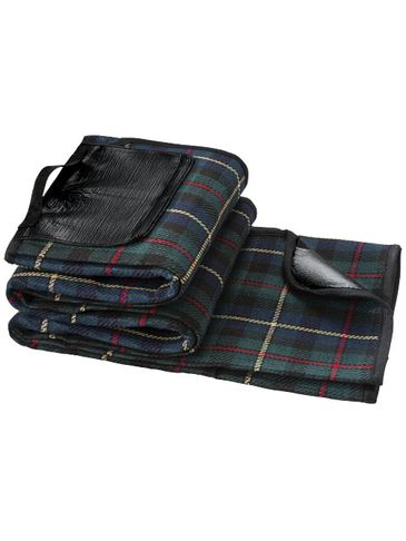 Koc piknikowy Park, czarny / zielony