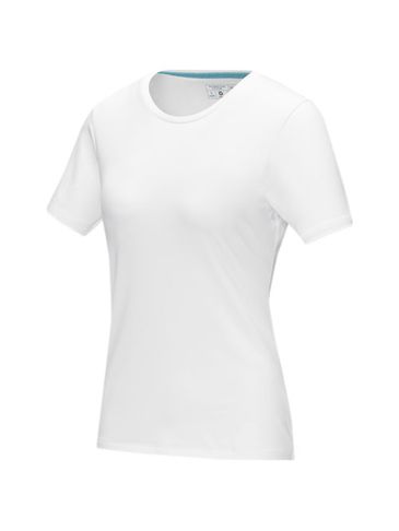 Damski organiczny t-shirt Balfour, biały