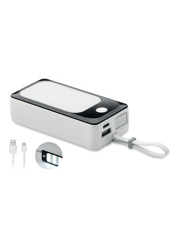 POWLIGHT + - Power bank 10000 mAh z COB