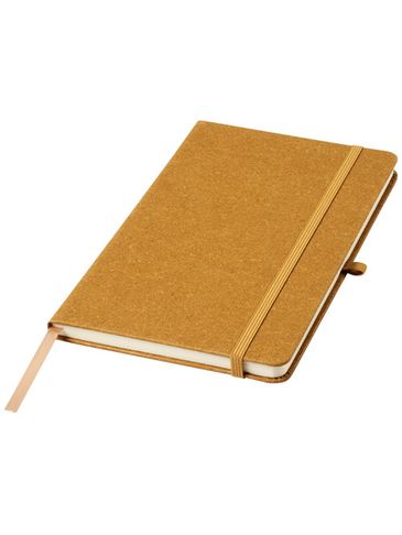 Notatnik A5 Altana z elementami skórzanymi, brązowy