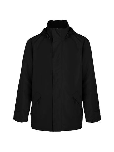 Europa ocieplana kurtka unisex, czarny