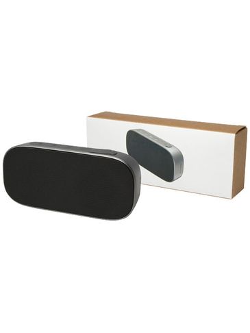 Stark 2.0 głośnik Bluetooth® IPX5 5 W z tworzyw sztucznych pochodzących z recyklingu , srebrny / czarny