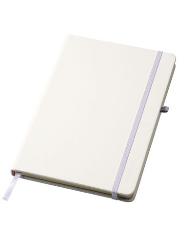 Polar A5 notebook with lined pages, biały