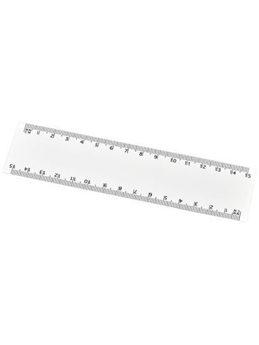 Elastyczna linijka o długości 15 cm Arc, biały