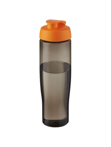 H2O Active® Eco Tempo 700 ml bidon z klapką, pomarańczowy / ciemnografitowy