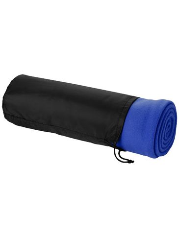 Koc z pokrowcem Huggy 150 x 120 cm, błękit królewski