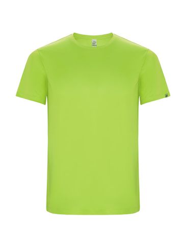 Imola sportowa koszulka dziecięca z krótkim rękawem, fluor green