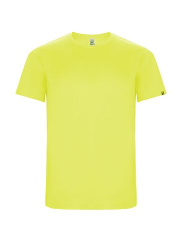Imola sportowa koszulka męska z krótkim rękawem, fluor yellow