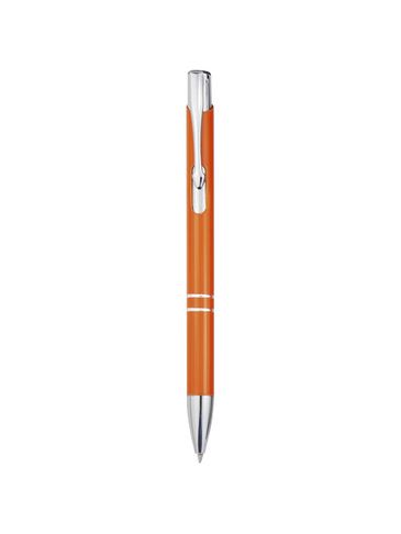 Aluminiowy długopis automatyczny Moneta, pomarańczowy