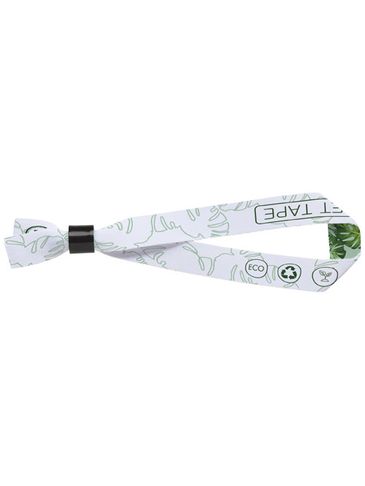 Festiwalowa opaska El wykonana z PET z recyclingu, czarny