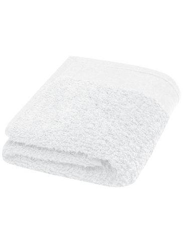 Chloe bawełniany ręcznik kąpielowy o gramaturze 550 g/m² i wymiarach 30 x 50 cm, biały
