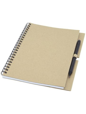 Kołozeszyt Luciano Eco z ołówkiem – średni, piasek pustyni