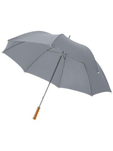 Parasol golfowy Karl 30'' z drewnianą rączką, szary