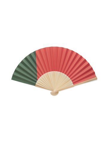 FUNFAN - Ręczny wachlarz z flagą